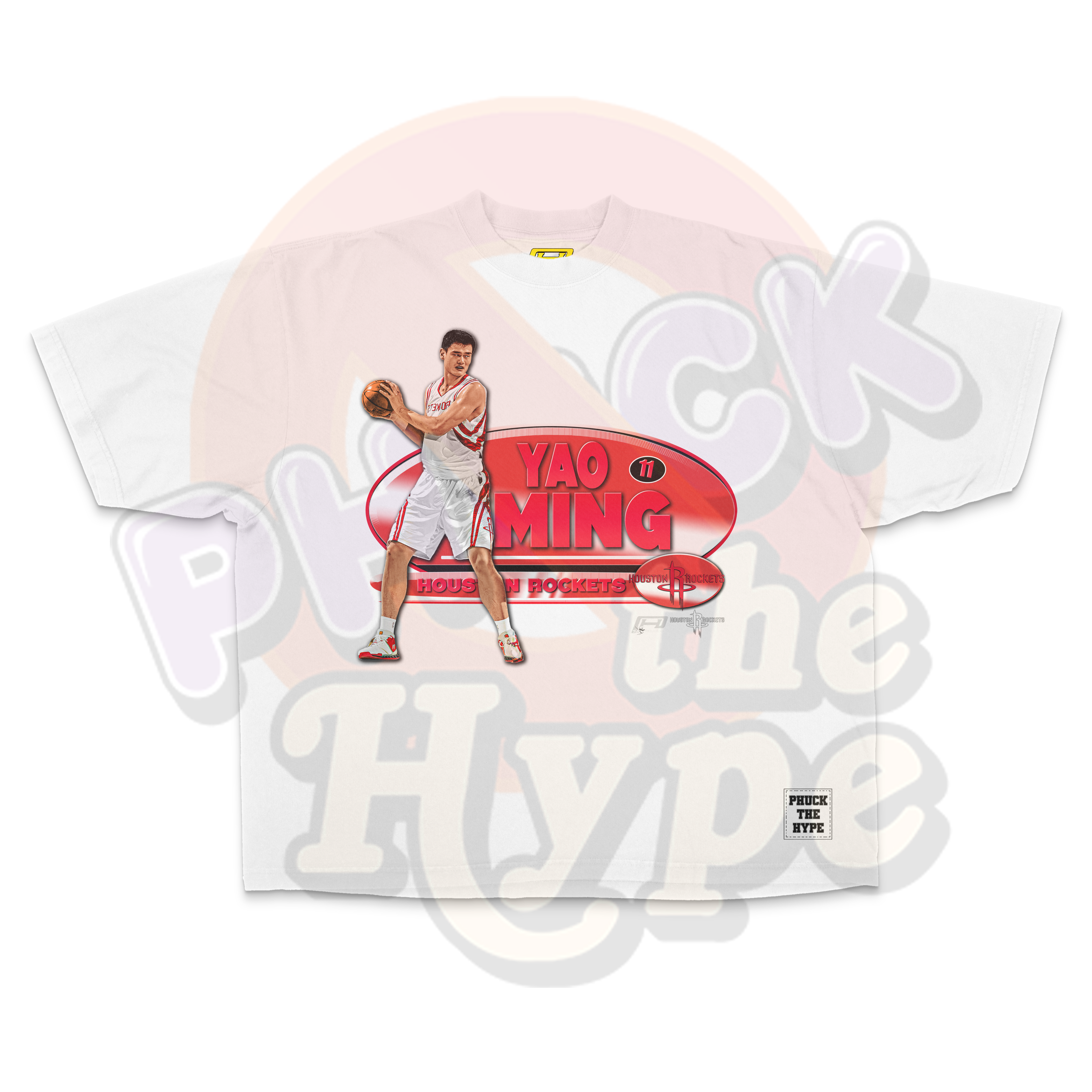 "Yao Ming" [Houston Rockets] - Tee