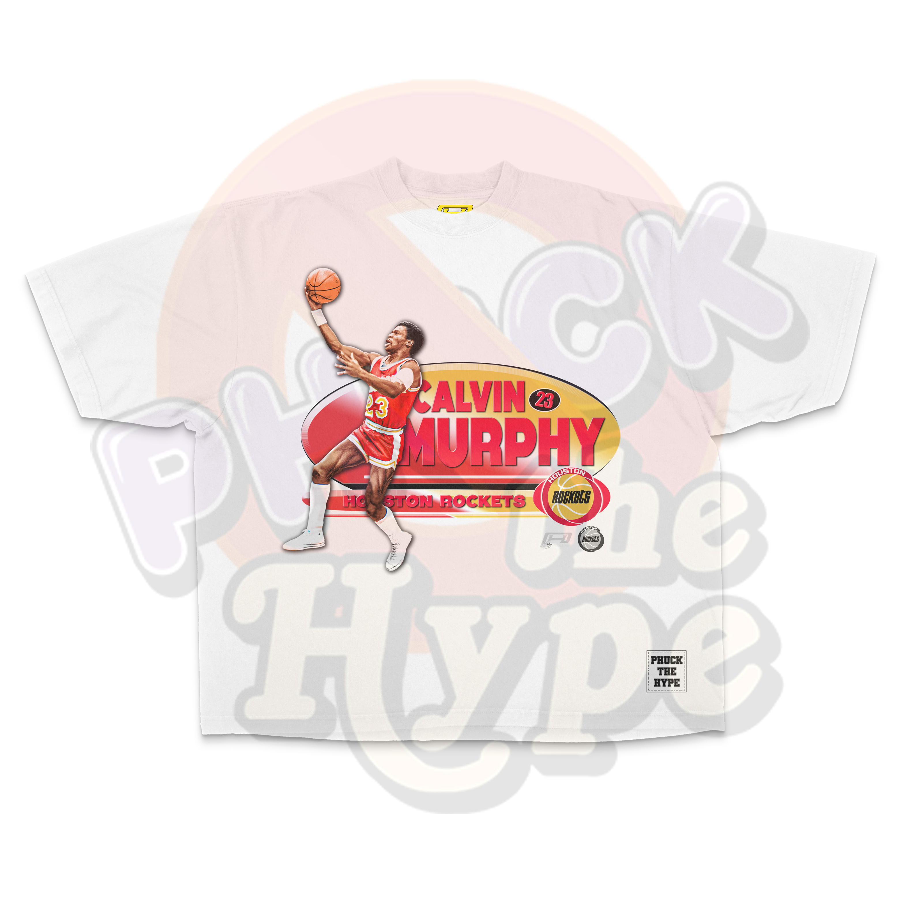 "Calvin Murphy" [Houston Rockets] - Tee