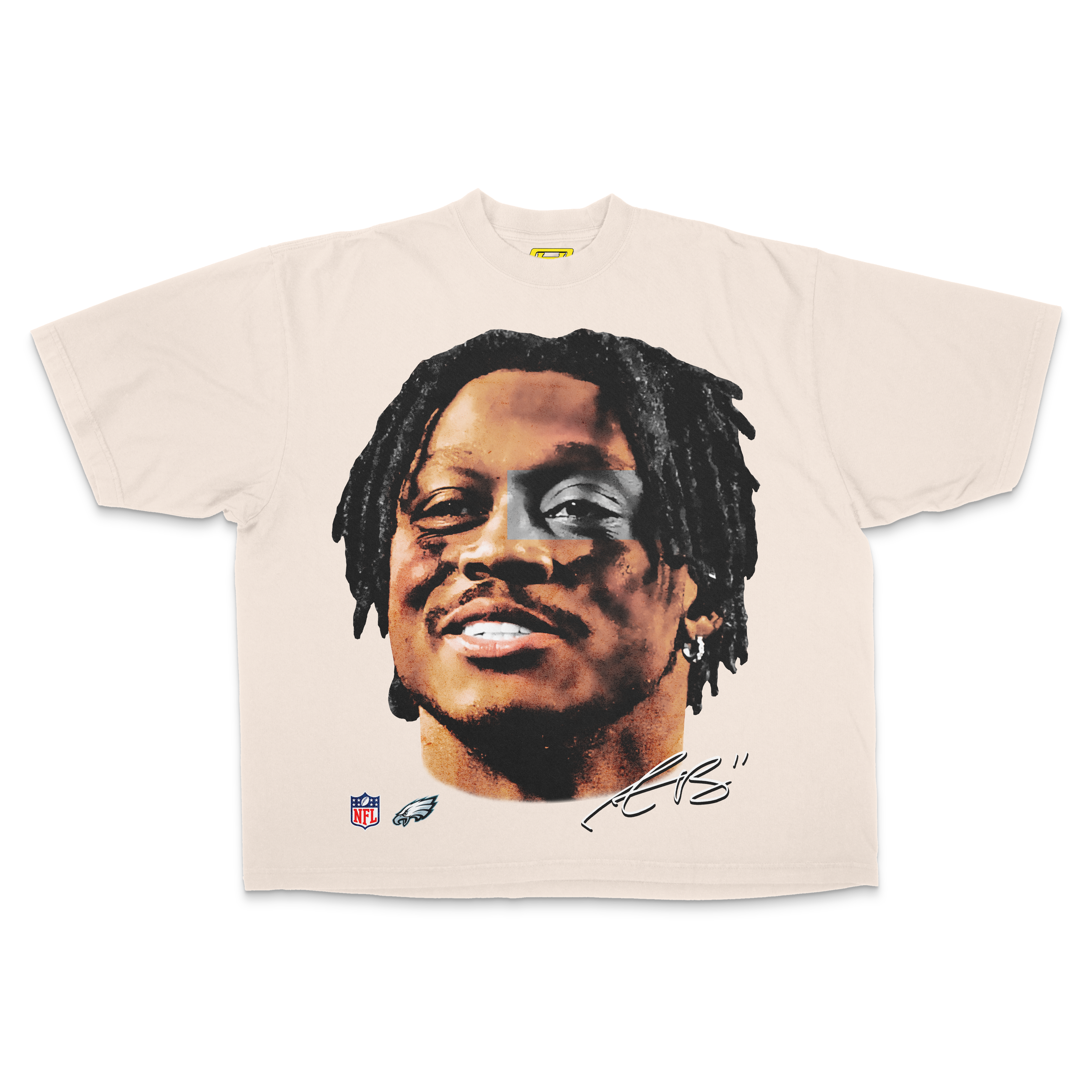 "Philadelphia Eagles" [AJ Brown] OVERSIZE - Tee