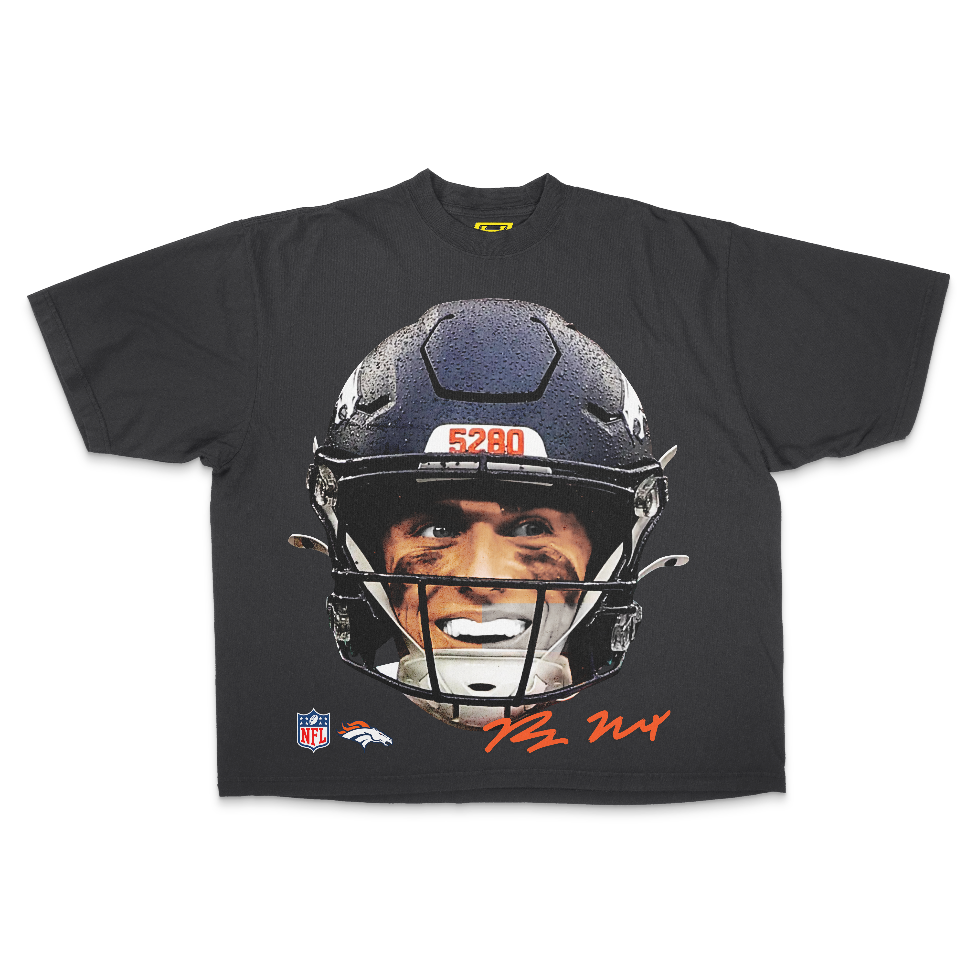 "Denver Broncos" [Bo Nix] OVERSIZE - Tee