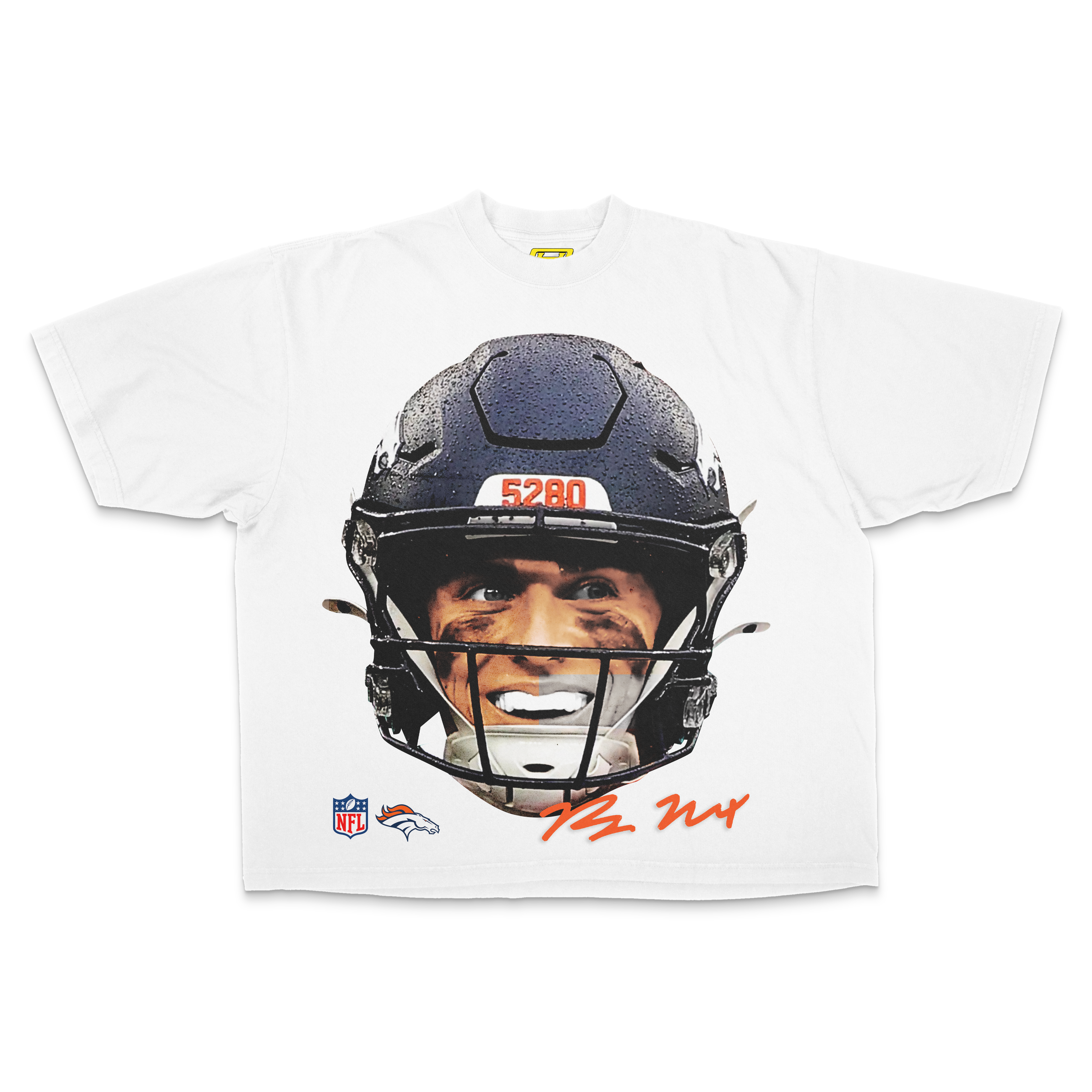 "Denver Broncos" [Bo Nix] OVERSIZE - Tee