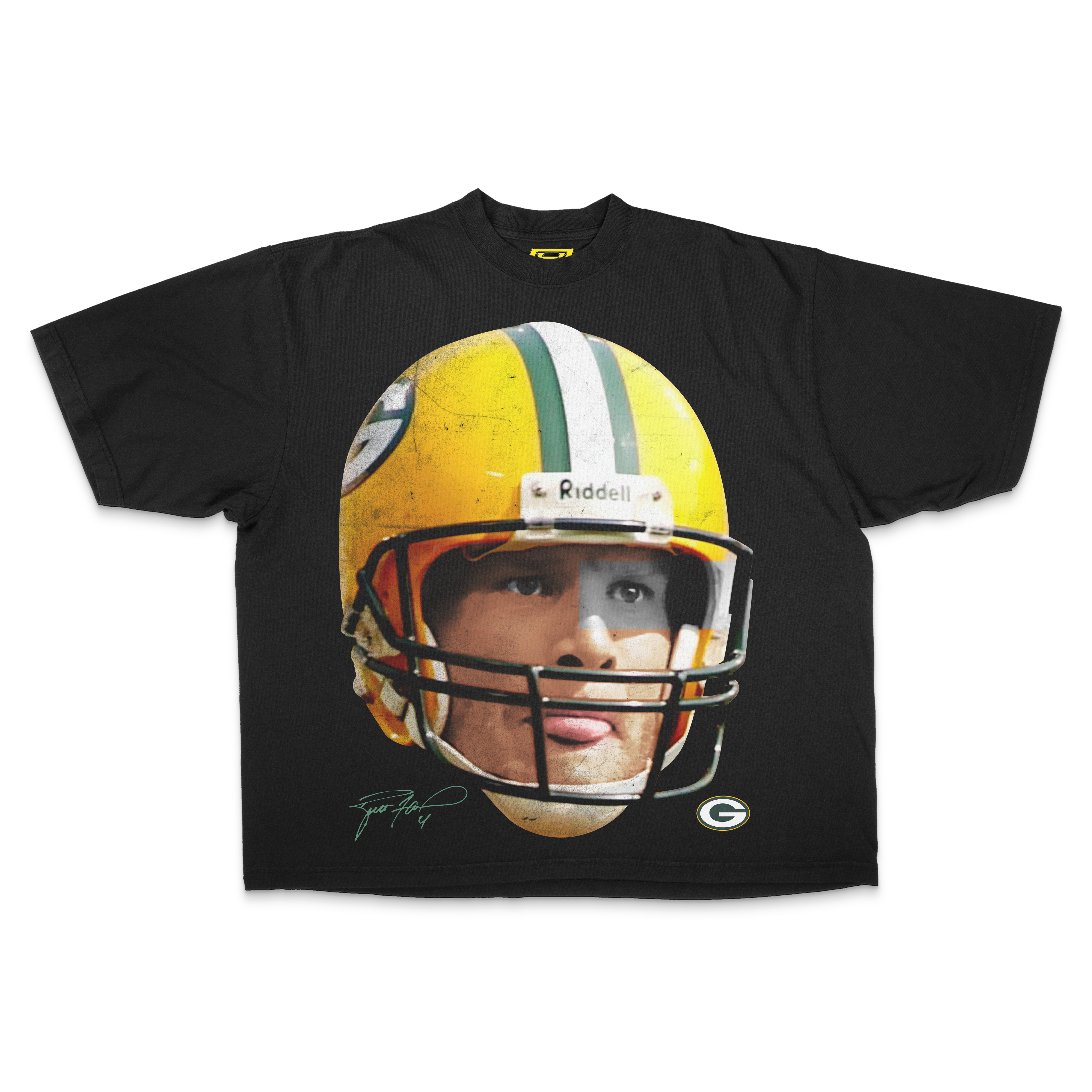 "Greenbay Packers" [Brett Favre] OVERSIZE - Tee