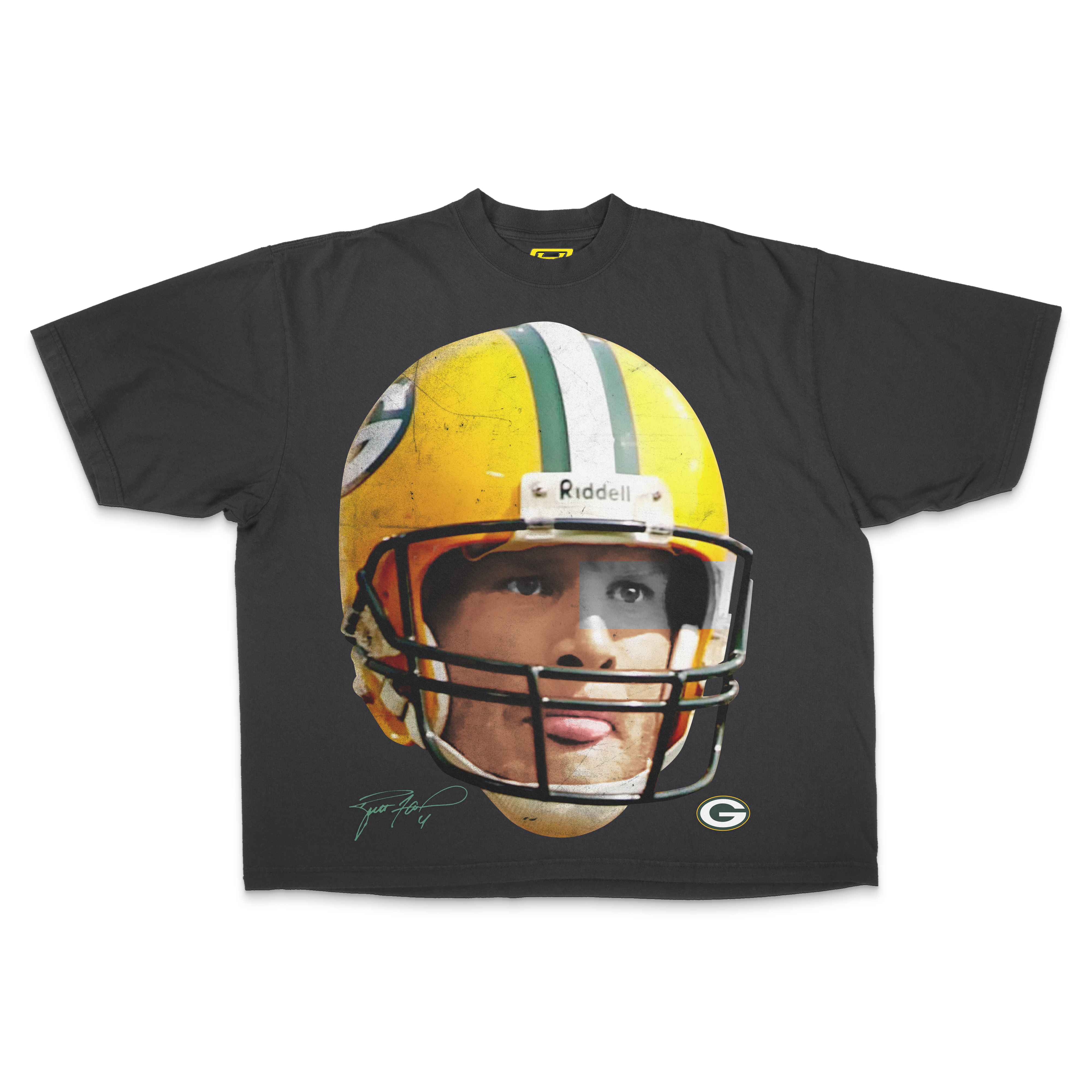 "Greenbay Packers" [Brett Favre] OVERSIZE - Tee