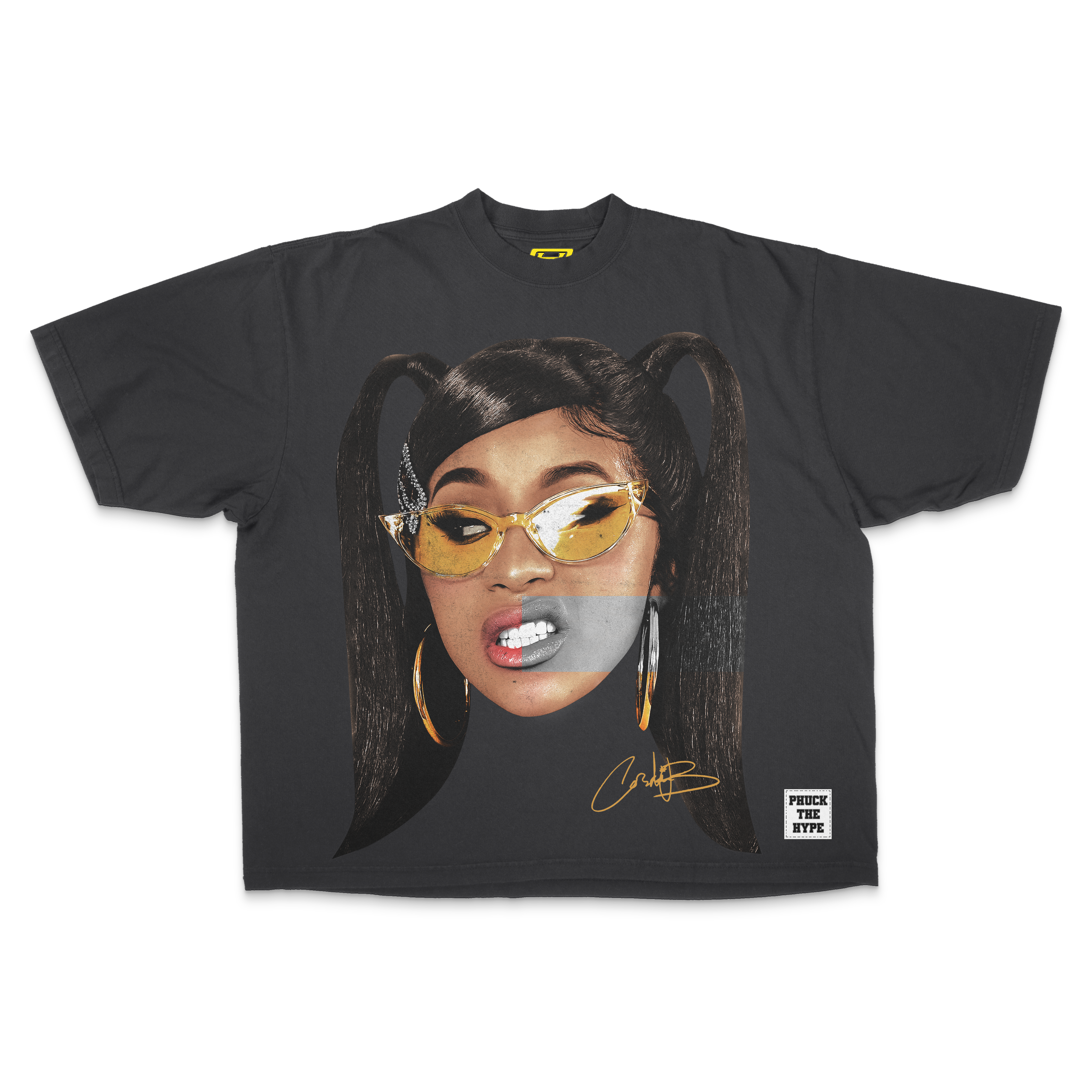 "Cardi B V2" [BIG FACE] OVERSIZE - Tee