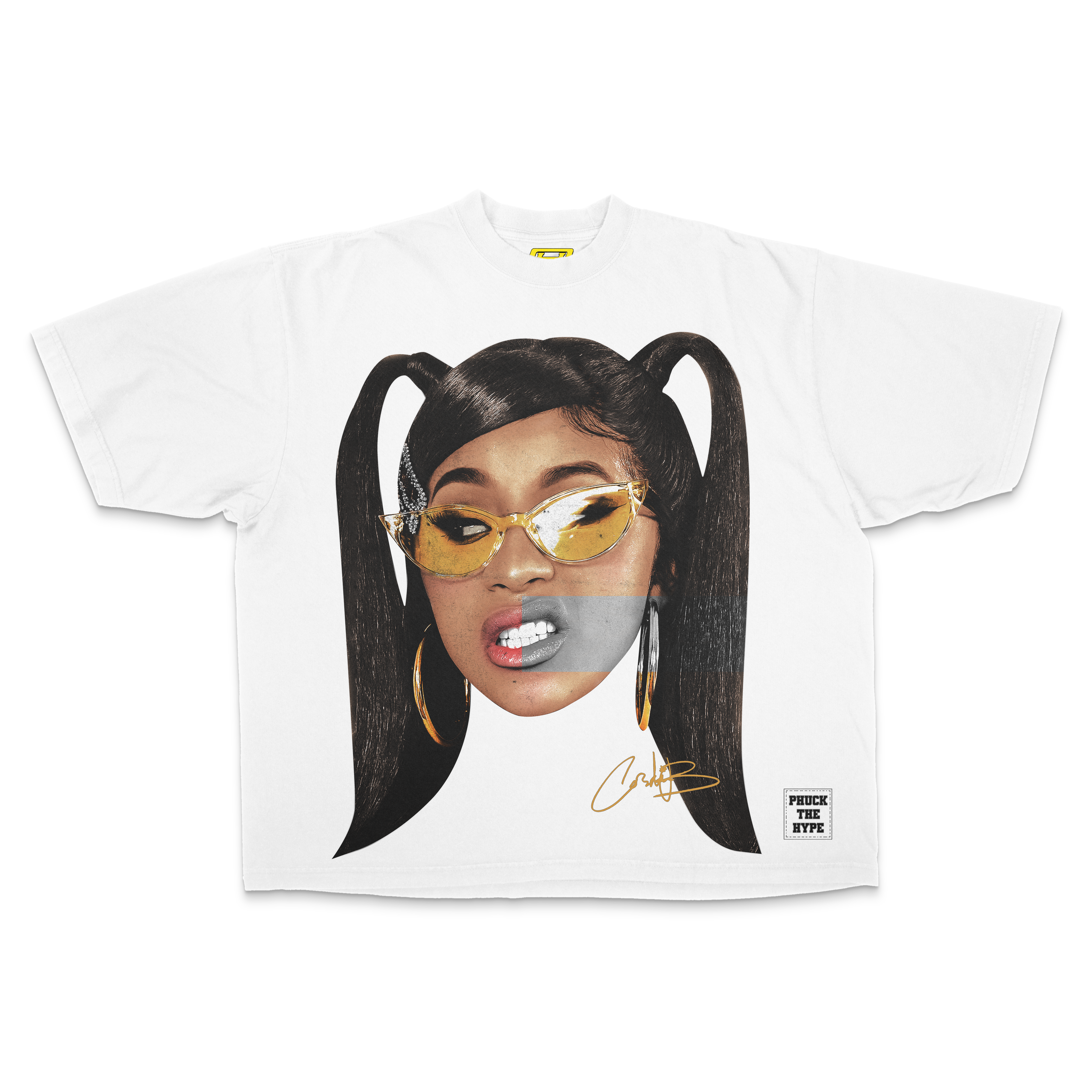 "Cardi B V2" [BIG FACE] OVERSIZE - Tee