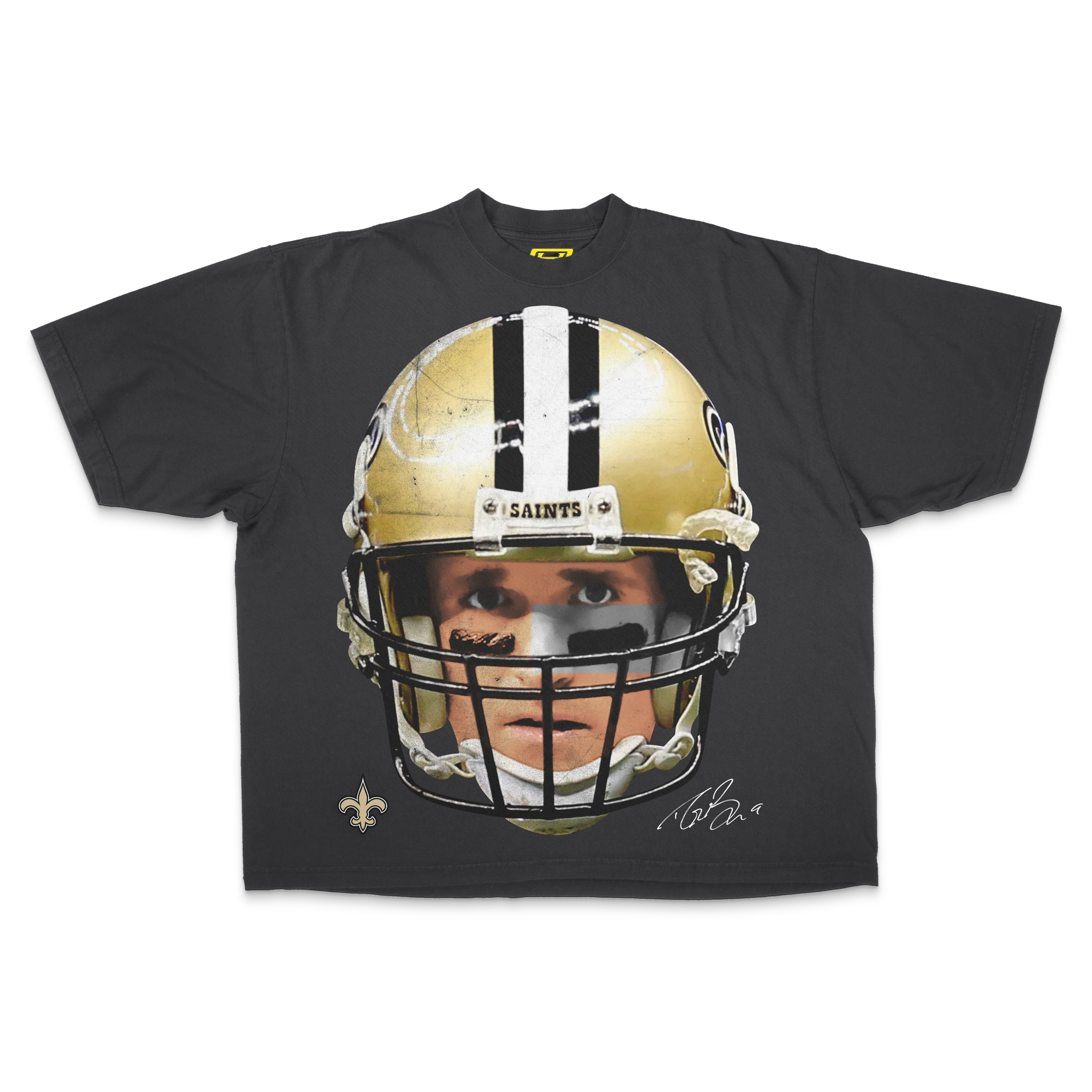 "New Orlean Saints" [Drew Brees] OVERSIZE - Tee