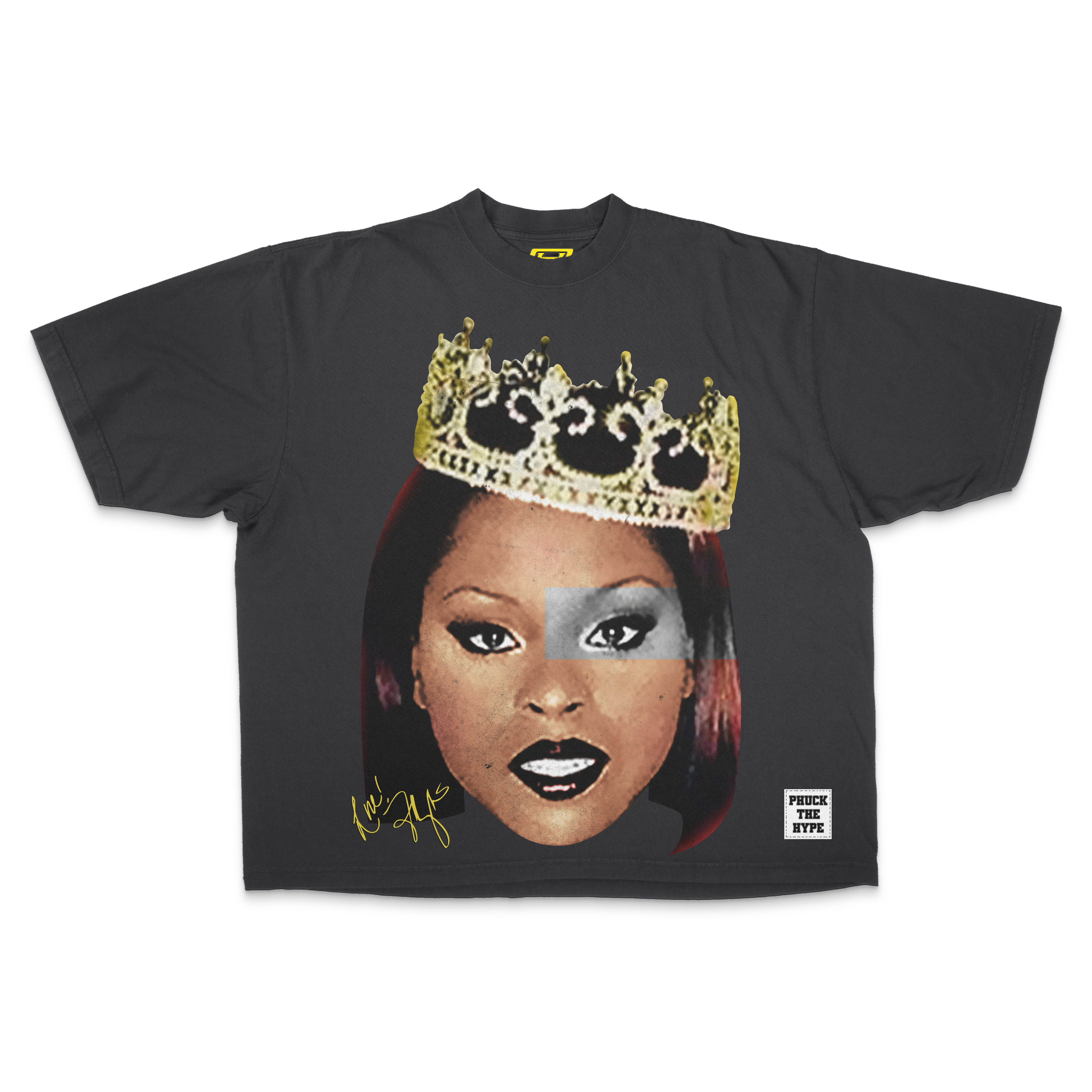 "Foxxy Brown" [BIG FACE] OVERSIZE - Tee