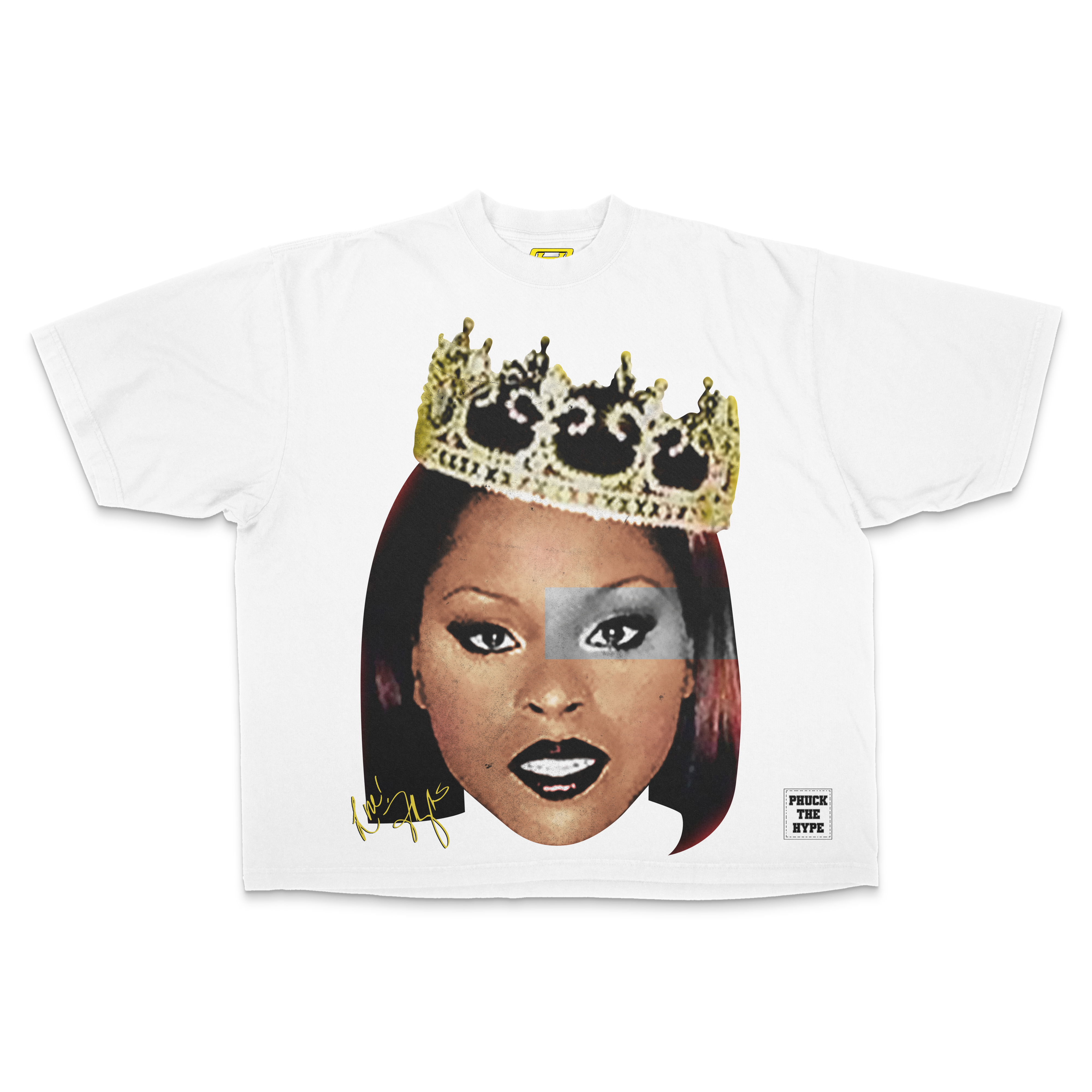 "Foxxy Brown" [BIG FACE] OVERSIZE - Tee