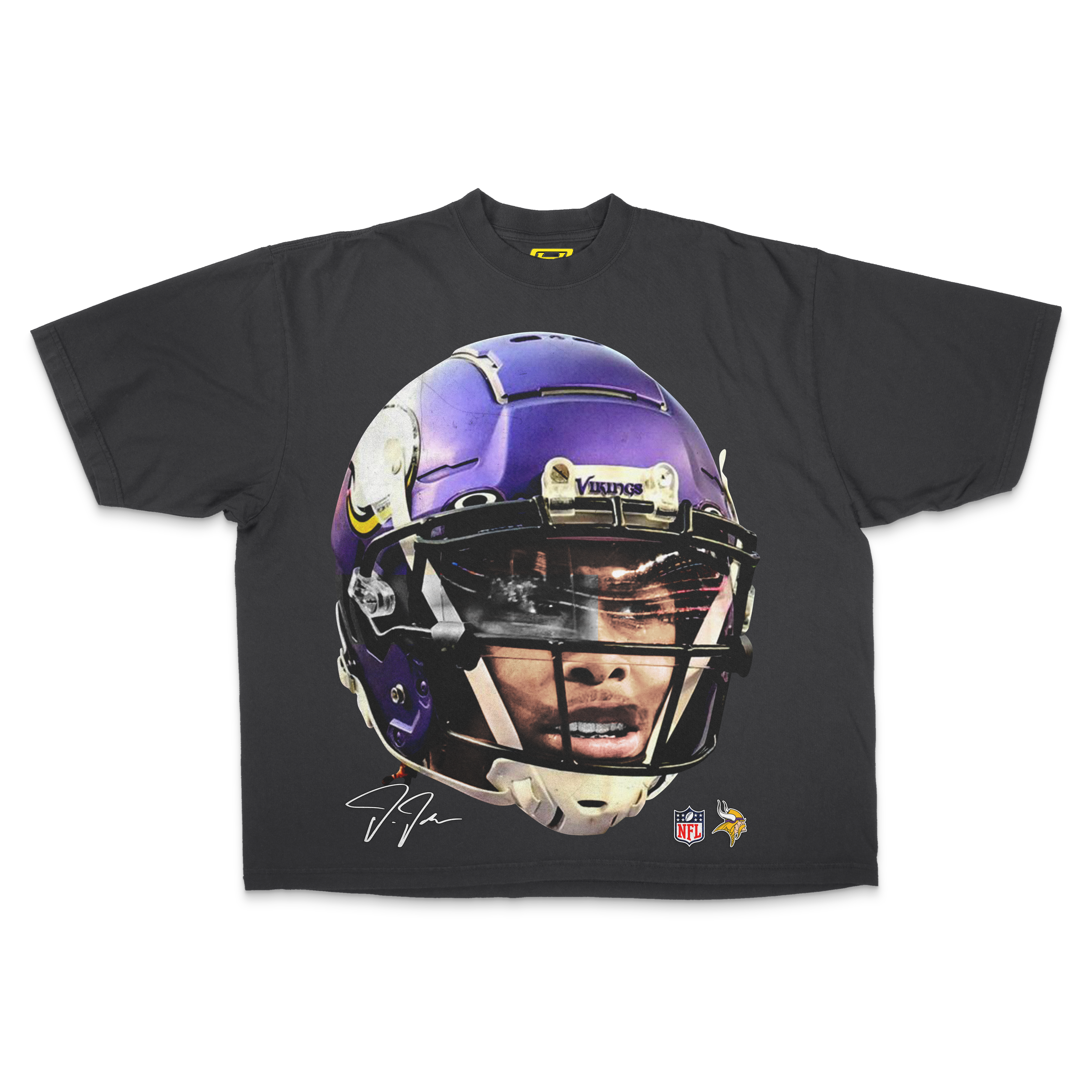 "Minnesota Vikings" [Justin Jefferson V2] OVERSIZE - Tee