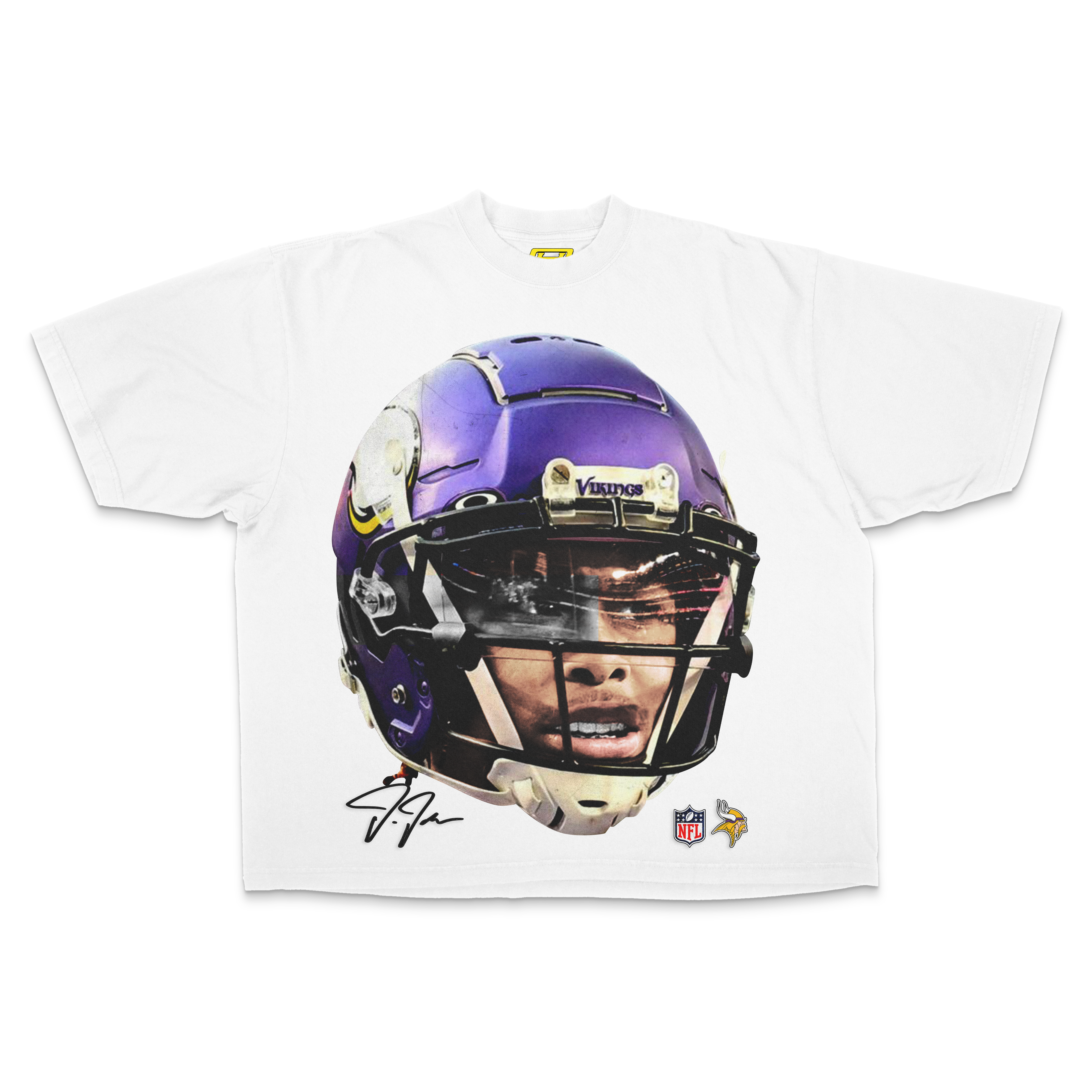 "Minnesota Vikings" [Justin Jefferson V2] OVERSIZE - Tee