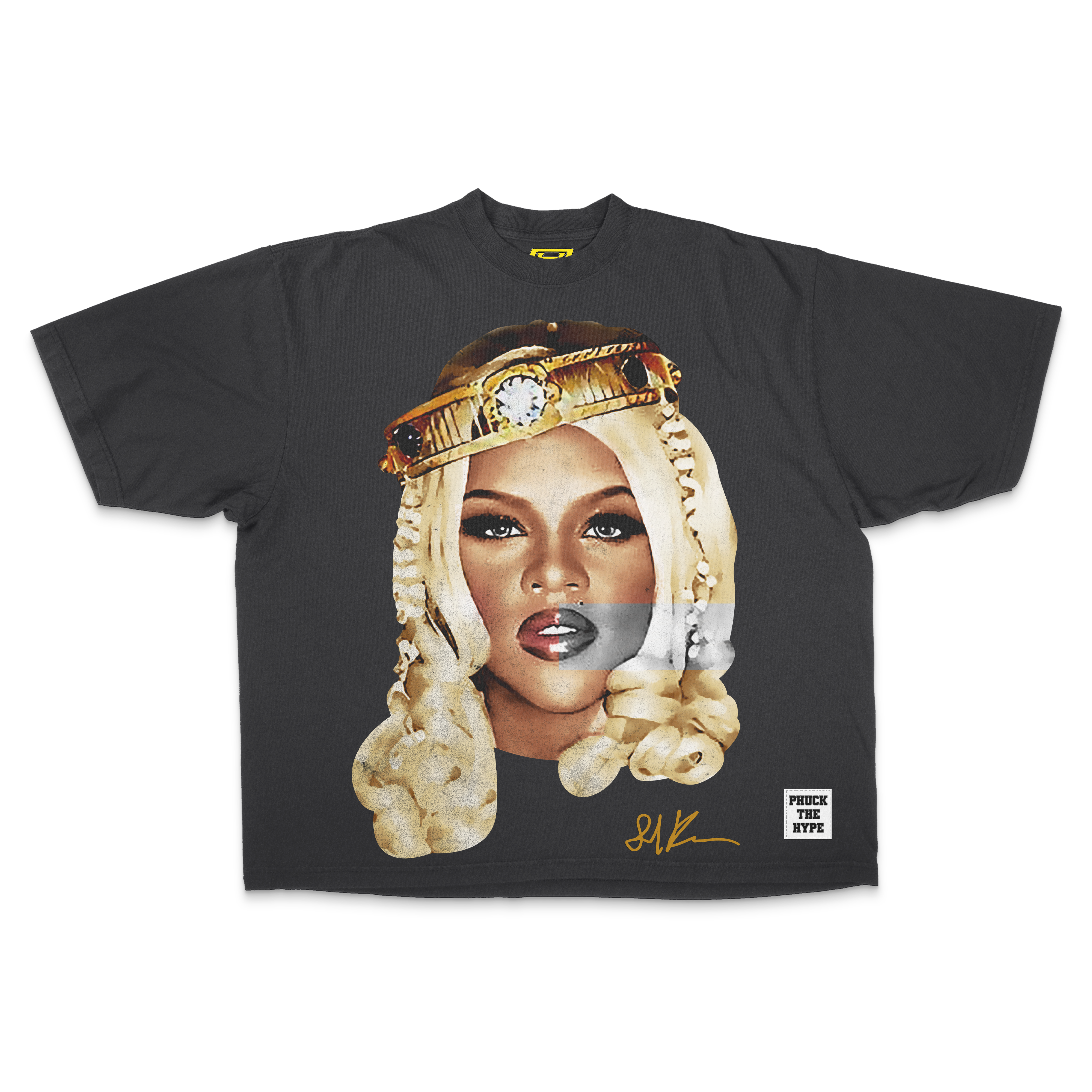 "Lil Kim" [BIG FACE] OVERSIZE - Tee