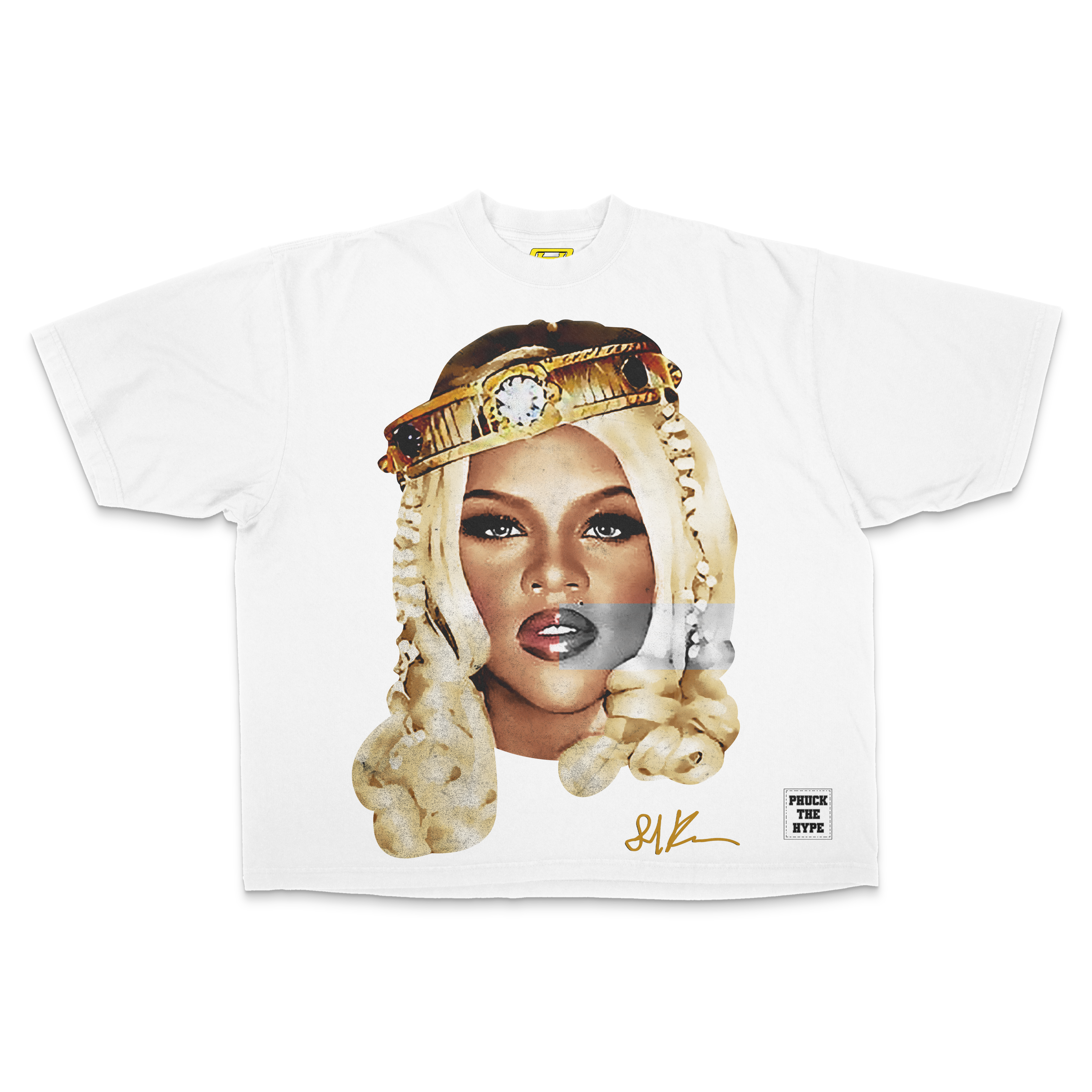 "Lil Kim" [BIG FACE] OVERSIZE - Tee